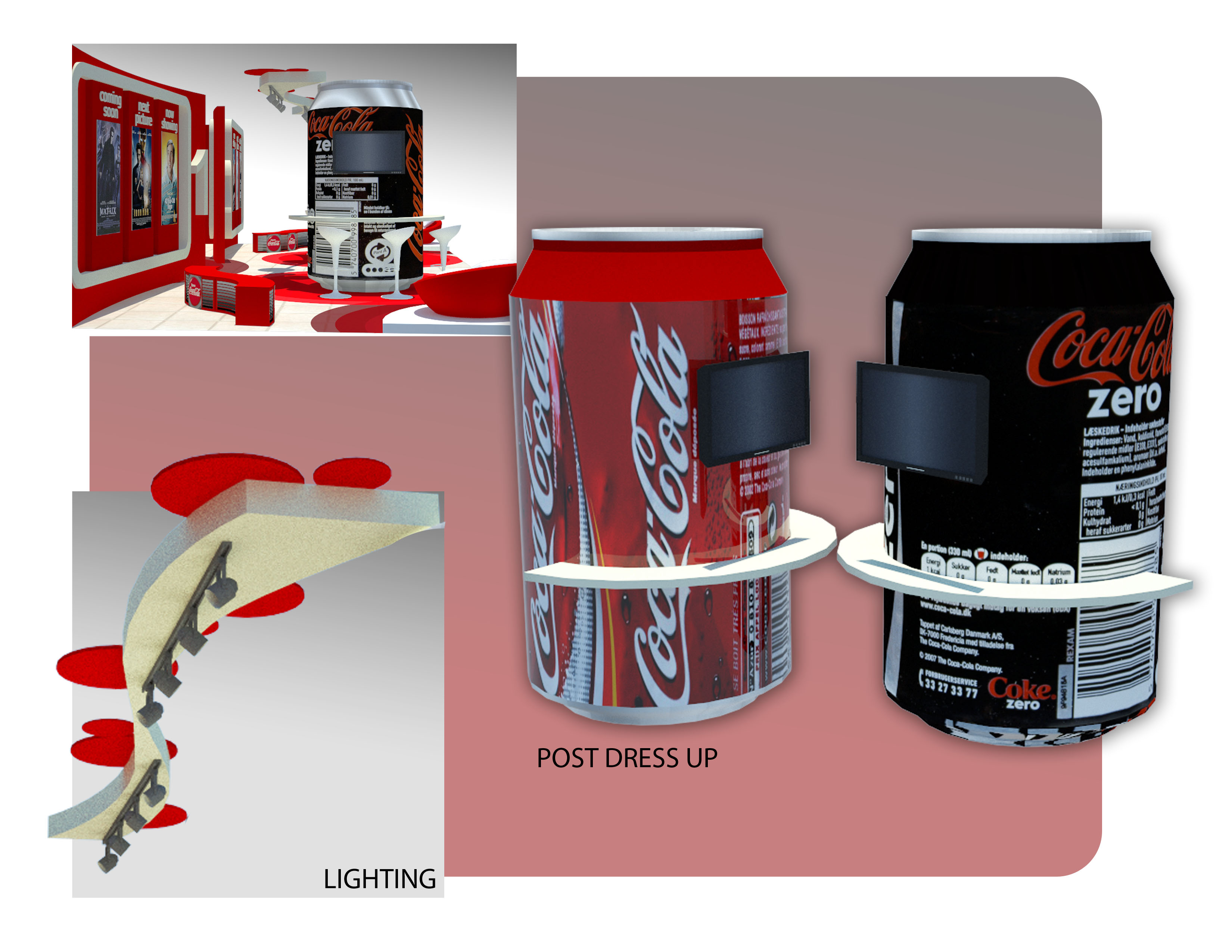 Coca Cola Cinema by Aileen Dominguez at