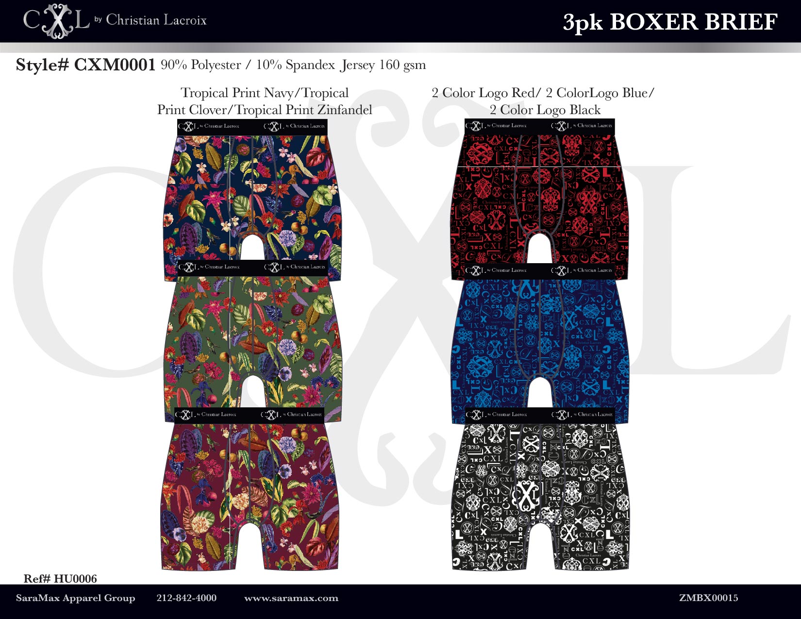 CXL by Christian Lacroix Mens Underwear by Allan Simmons at