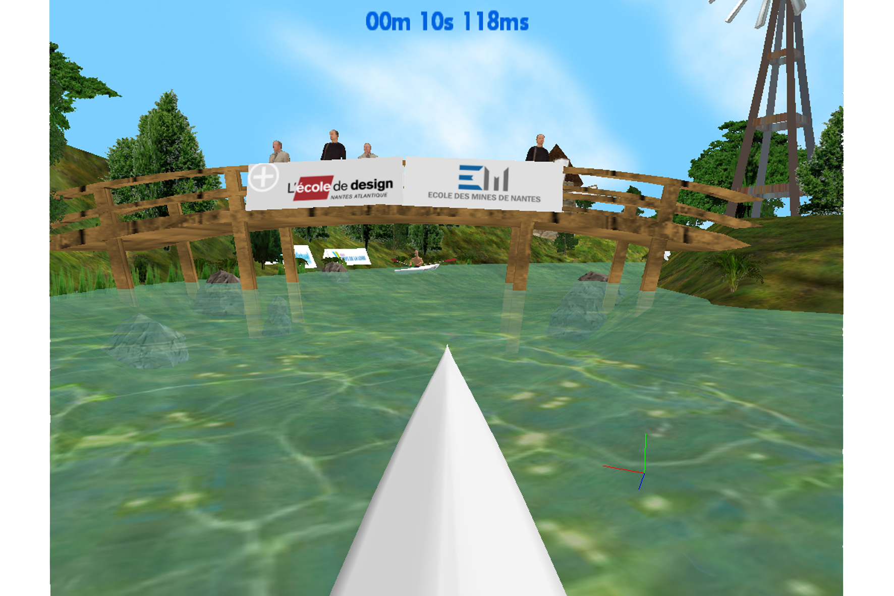 Rowing SImulator by Romain Lebastard at