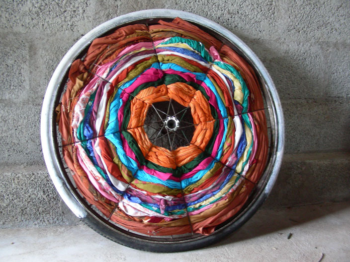 Upcycling Bike Scrap to Furniture by Mervyn De Nazareth at