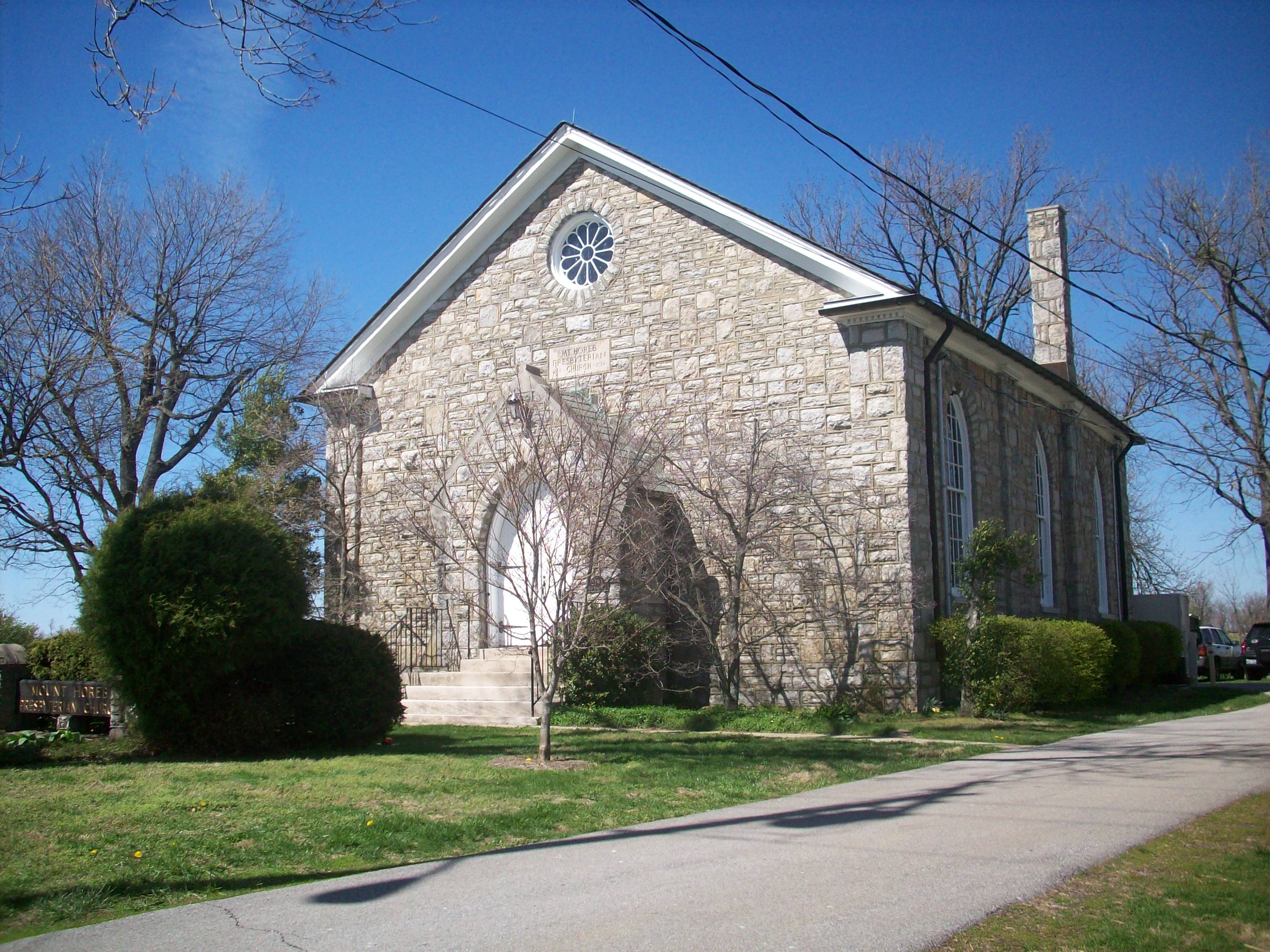 Mount Horeb Presbyterian Church by Angelene Hoffert at