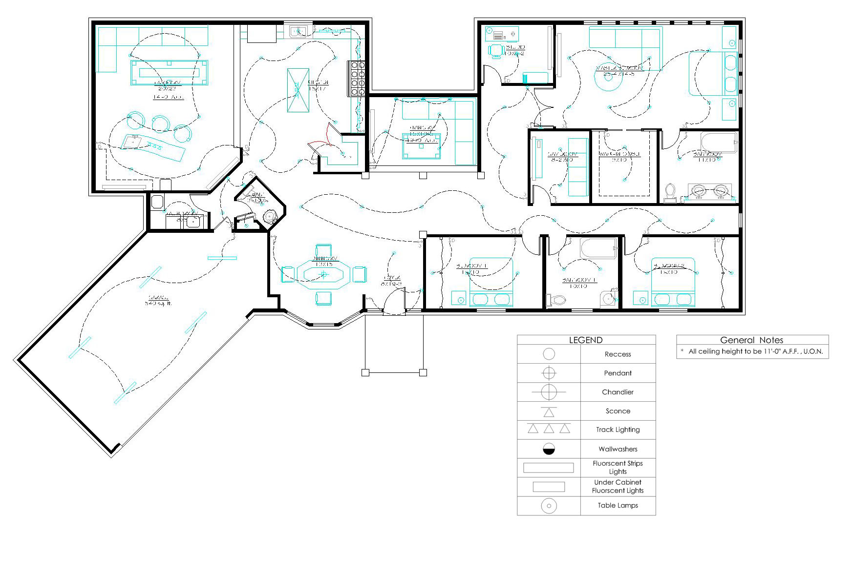 Residential Lighting Design by Christian Macias at