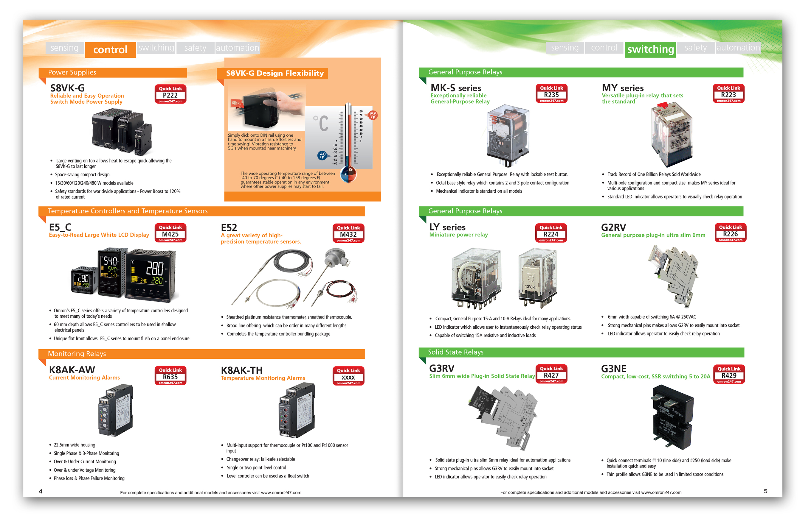 Omron Catalogs by Jason Muhr at Coroflot.com