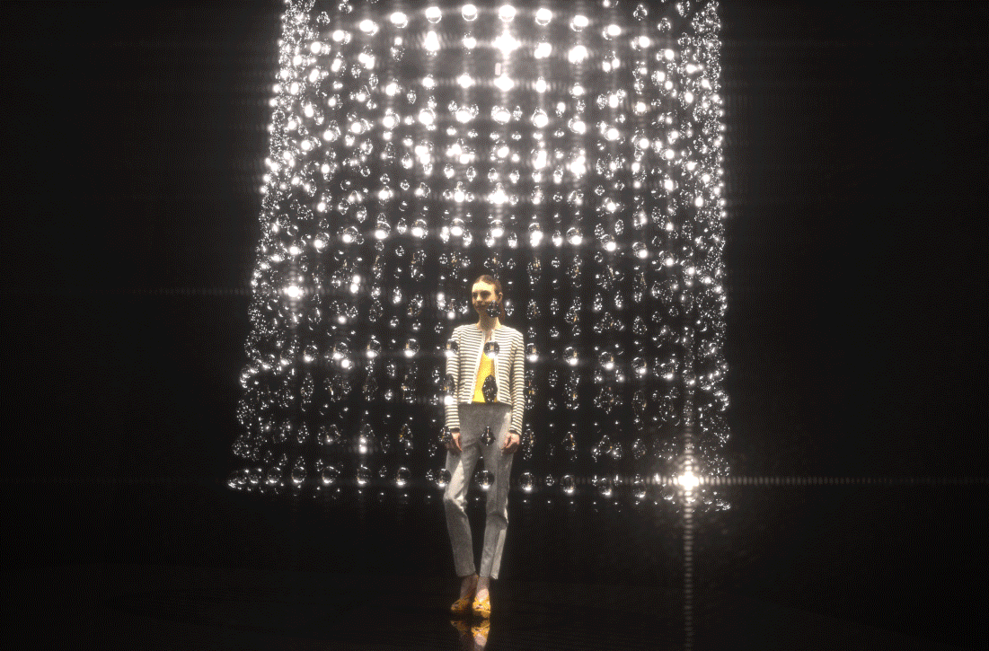 Immersive Glass + Lights Experience by James Van Metre at