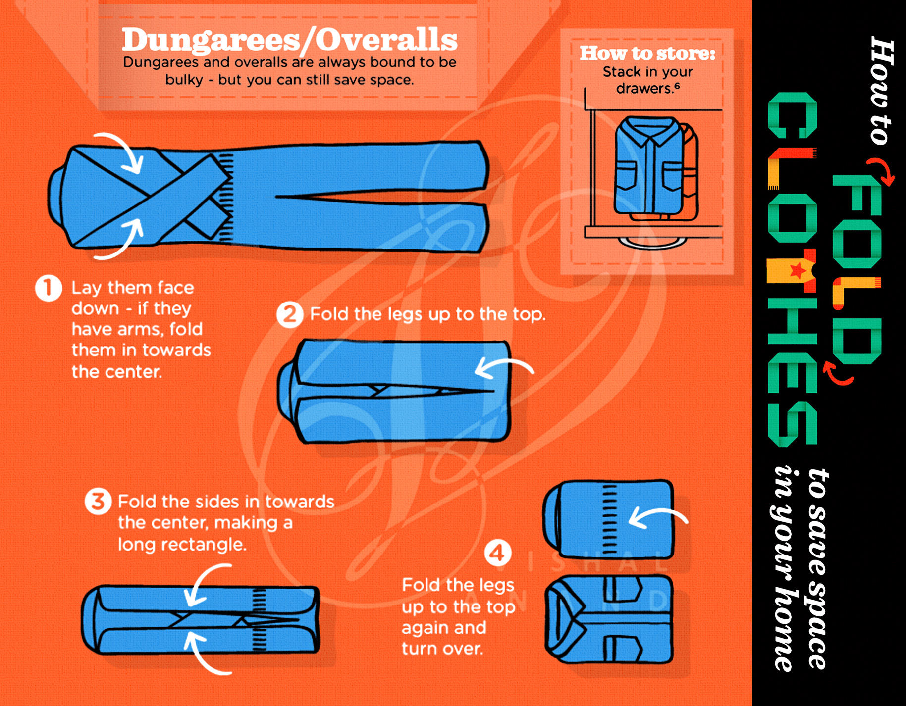 HOW TO FOLD CLOTHES TO SAVE SPACE IN YOUR HOME By Vishal Anand At Coroflot