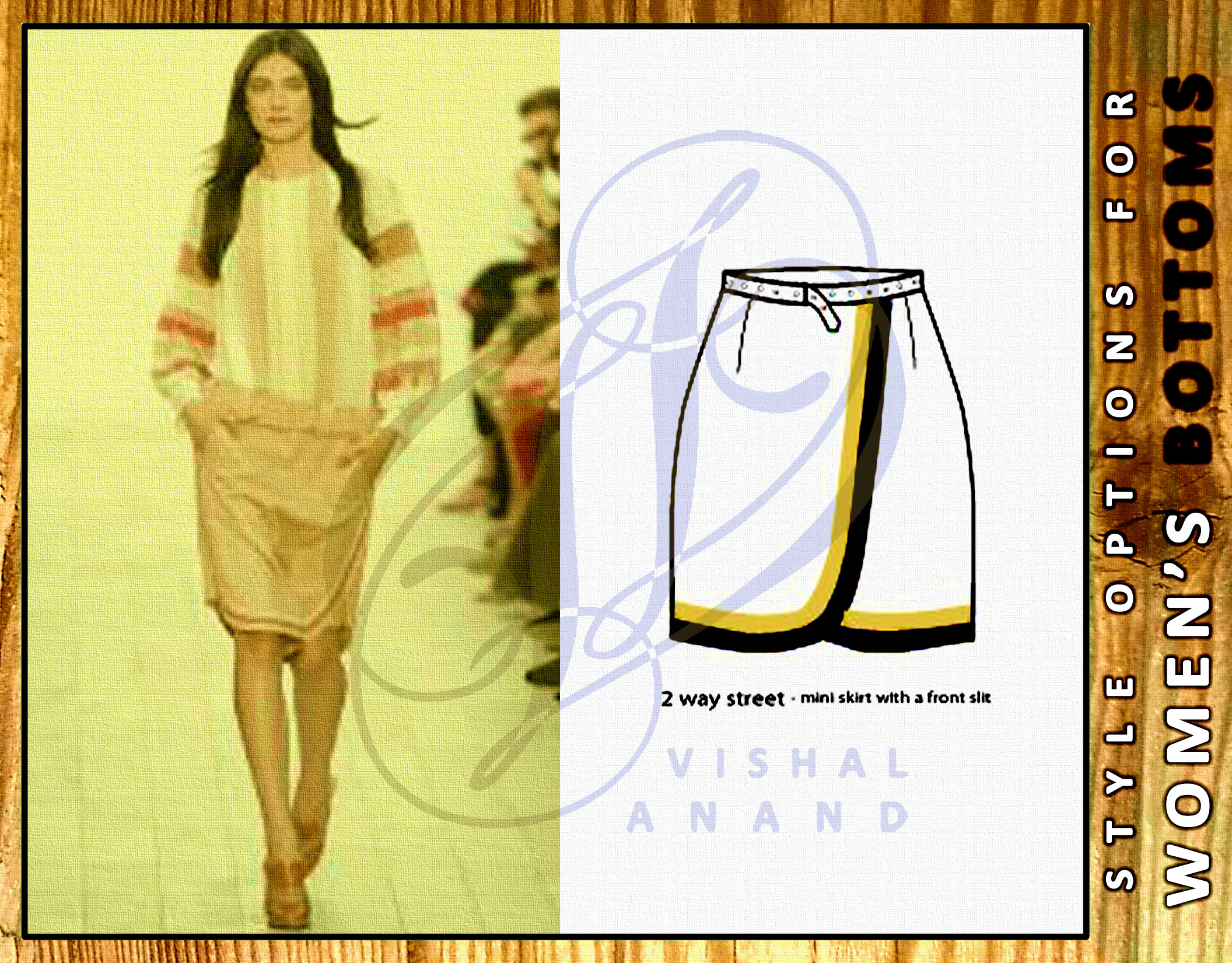 STYLE OPTIONS FOR WOMEN'S LOWER GARMENTS by Vishal Anand at