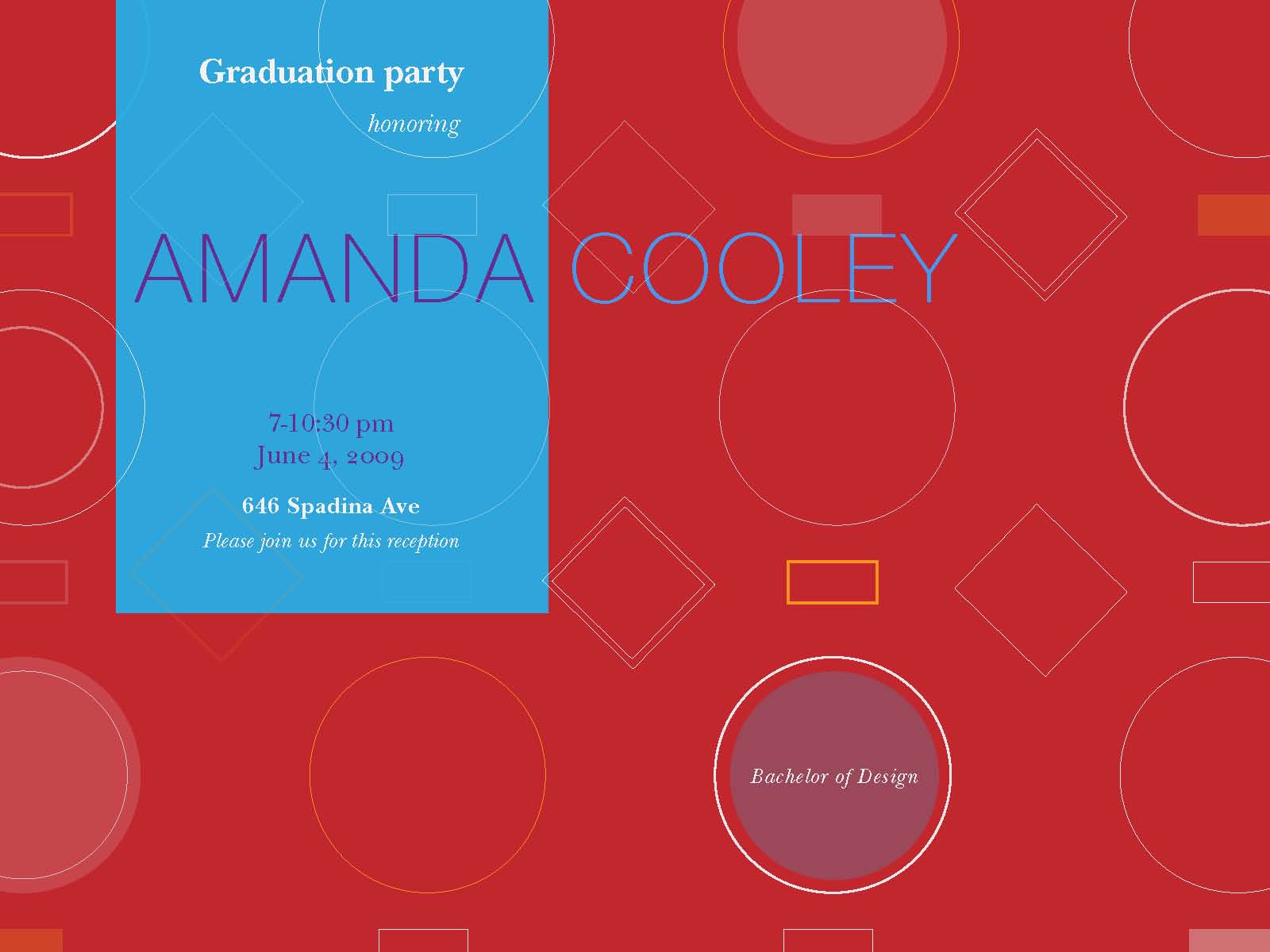 Flyers & Leaflets by Amanda Cooley at Coroflot.com