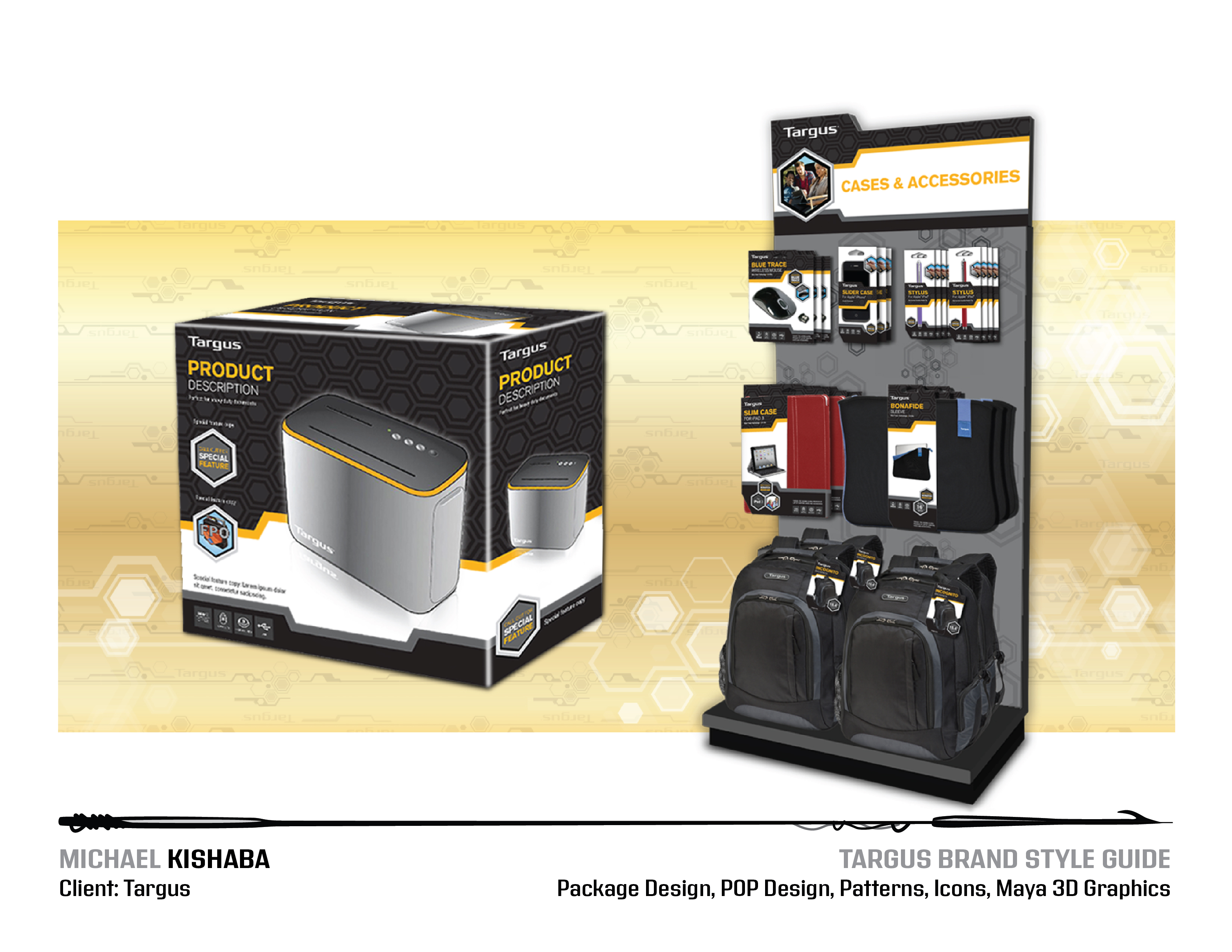 Targus Branding Style Guide by Michael Kishaba at