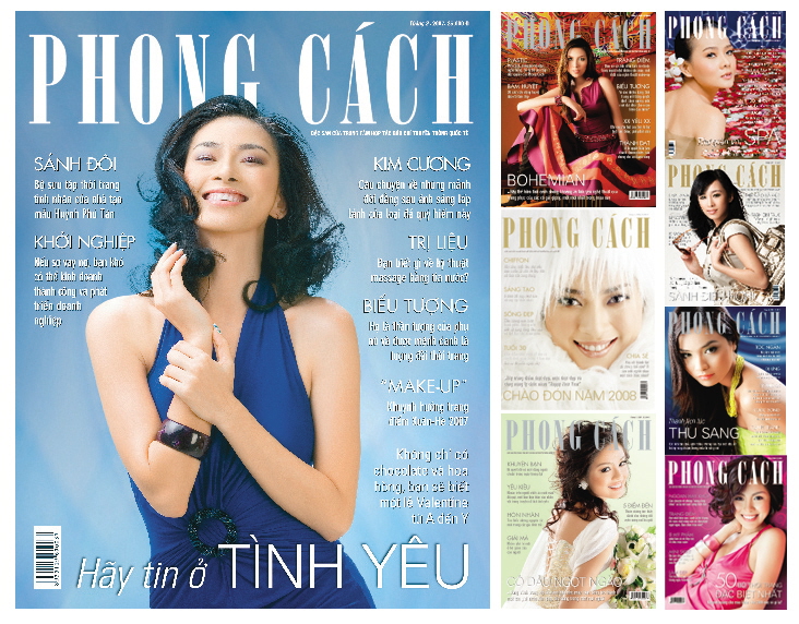 Vietnam Magazines covers by Marc Pechart at