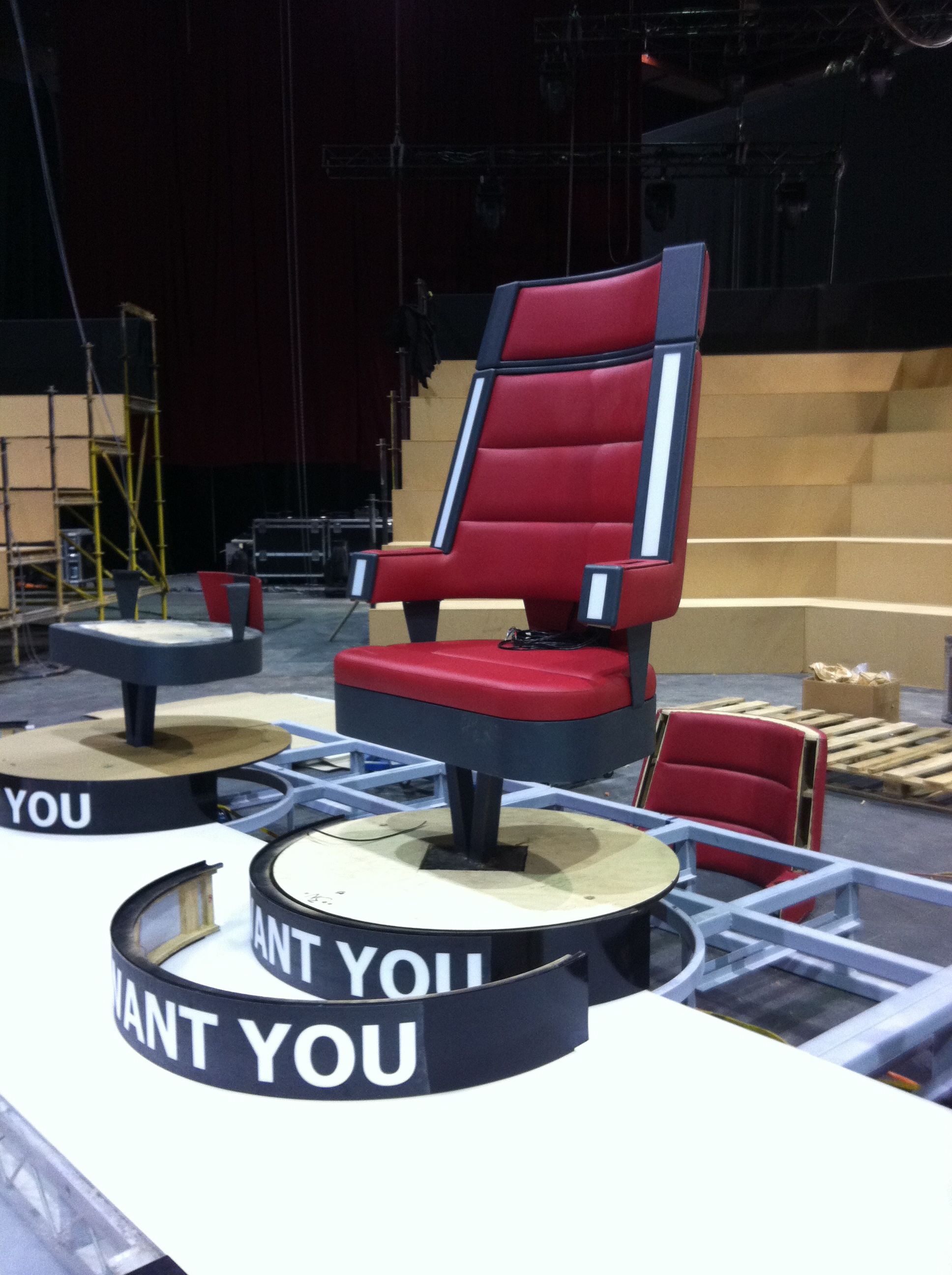 The VOICE Chairs by Oliver Billington at