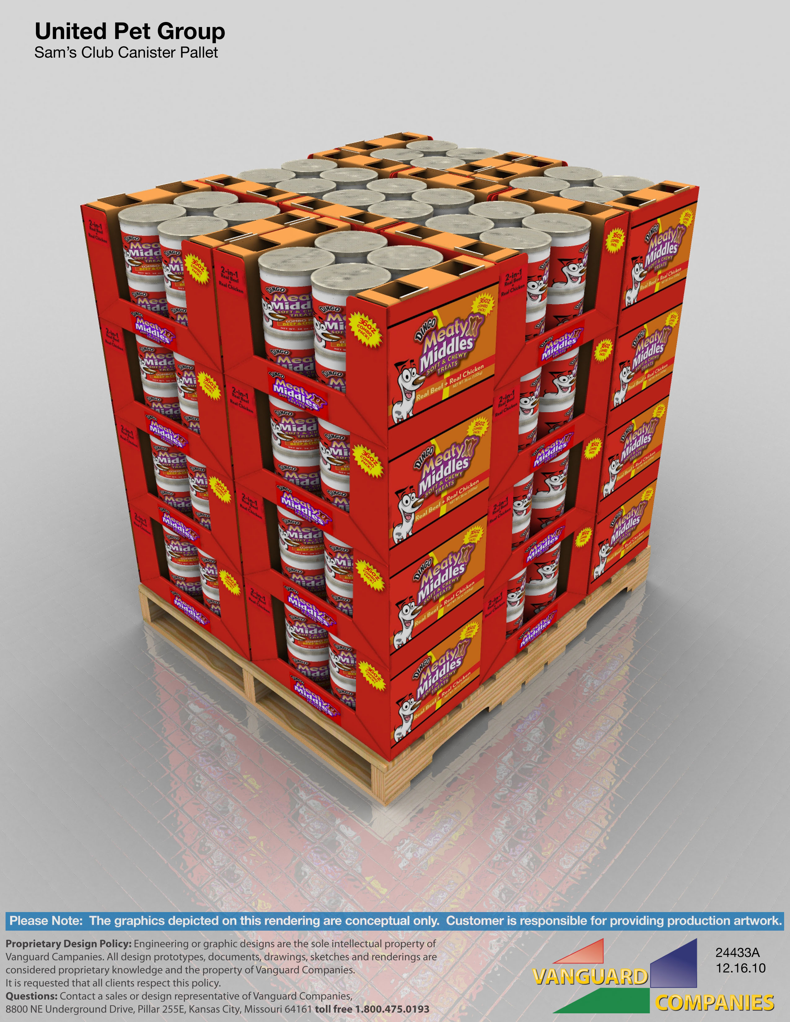 Pallet Displays by David Valentini at