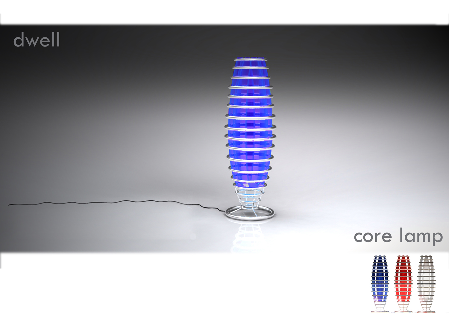 core lamp by Robert Purdie at Coroflot.com