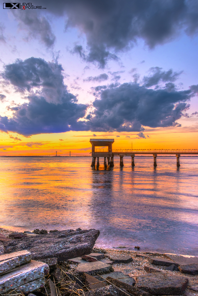 Jekyll Island Sunset by Kyle Caldabaugh at Coroflot.com