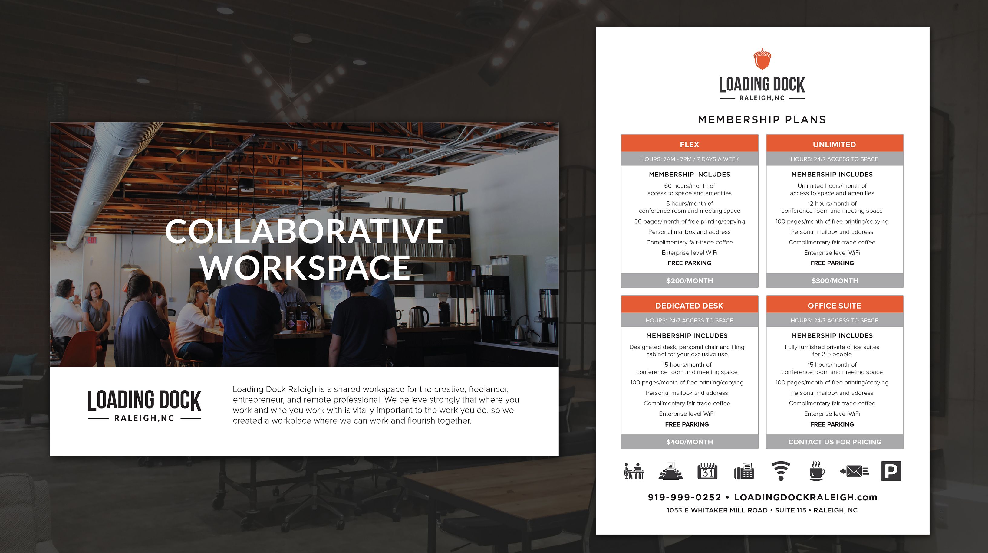 Loading Dock Raleigh Brand Design and Development by Lee Warchal at