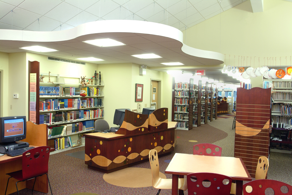 Shaker Heights Public Library Bertram Woods Branch by Edie Swirsky at