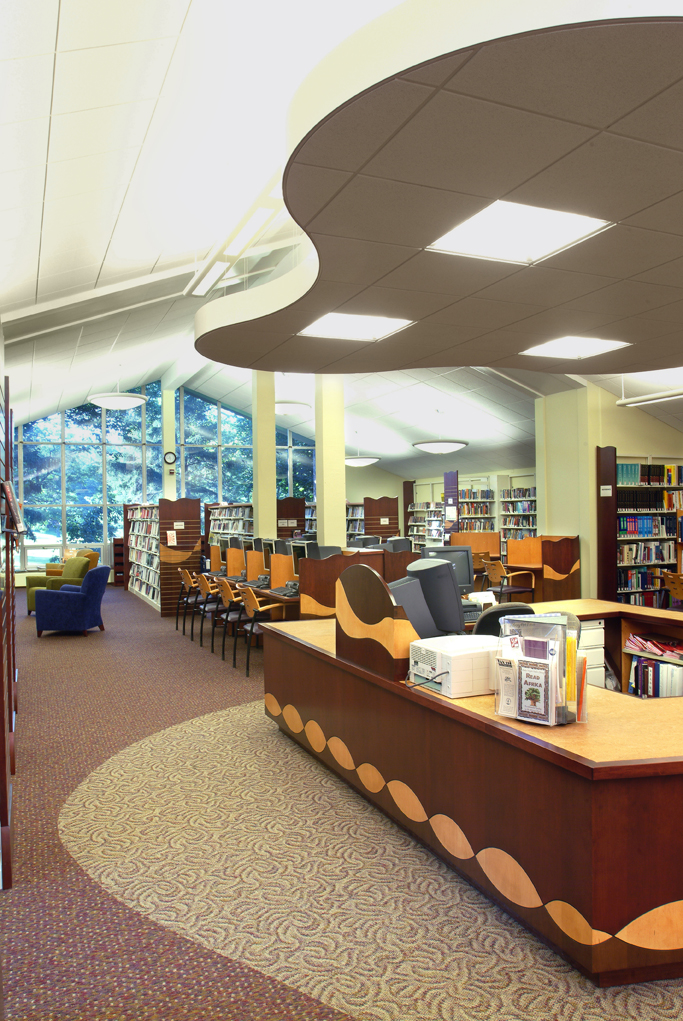 Shaker Heights Public Library Bertram Woods Branch by Edie Swirsky at