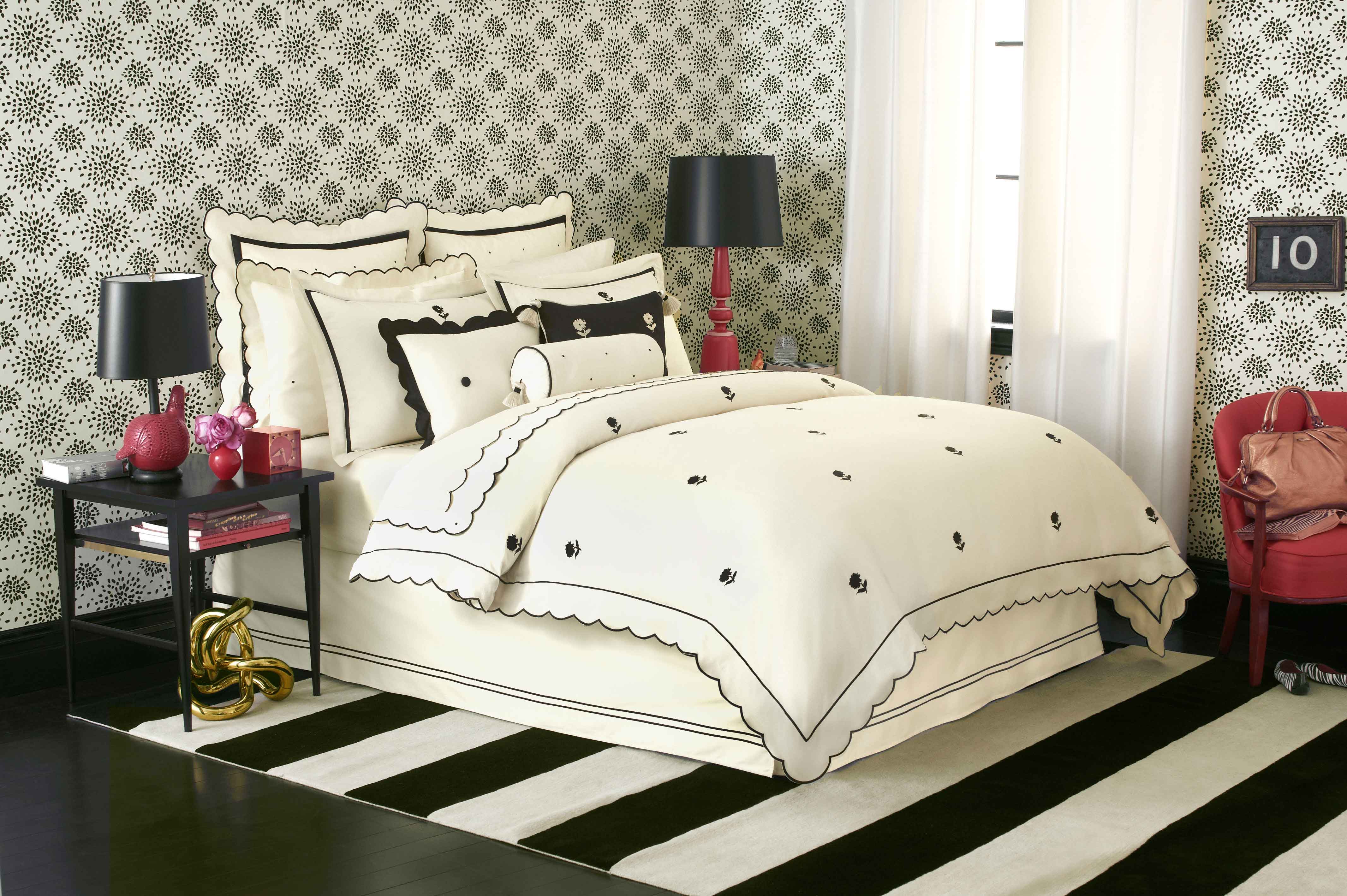 Kate Spade bedding by Tracy Garay at