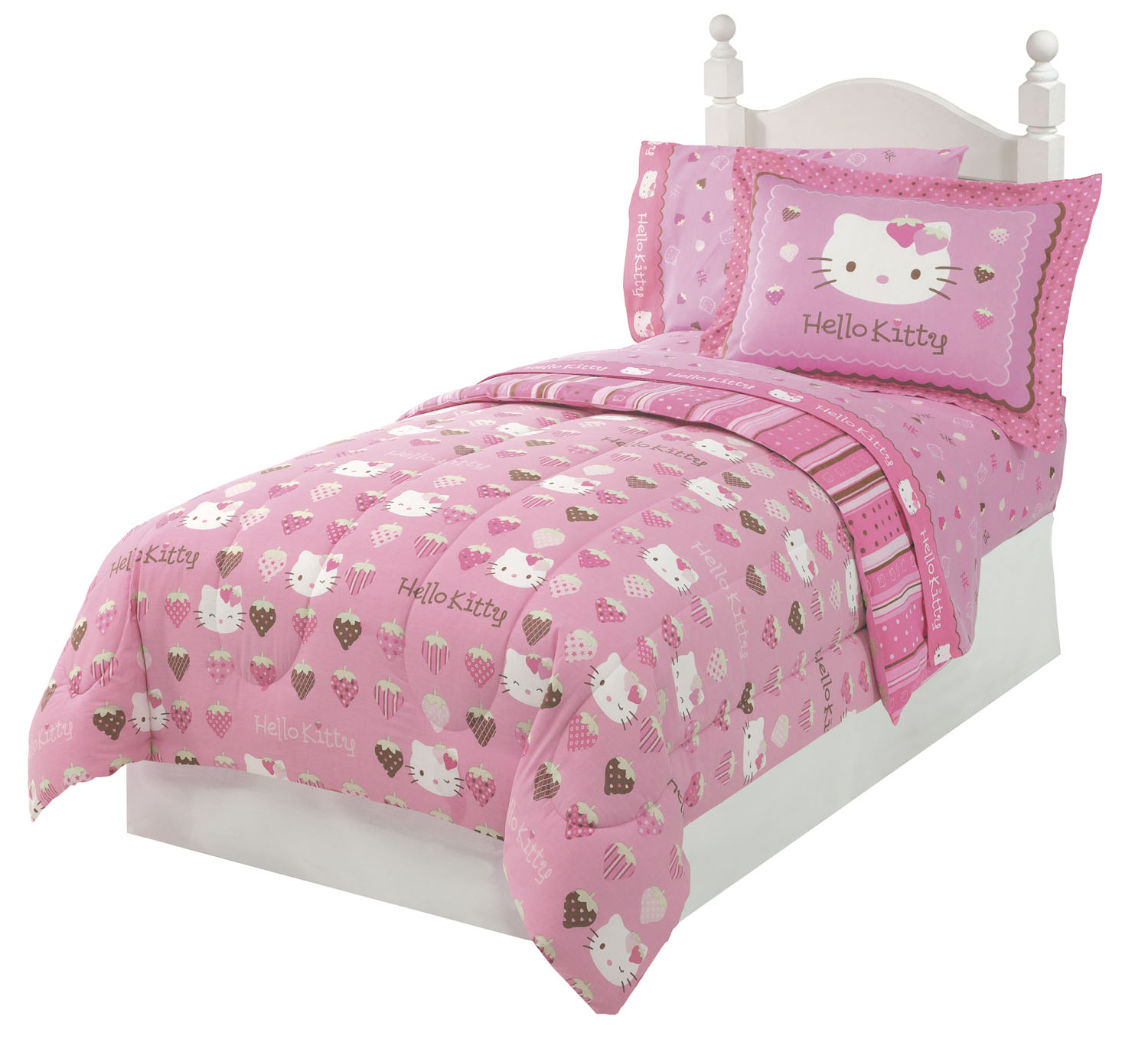 Hello Kitty Bedding by Tracy Garay at
