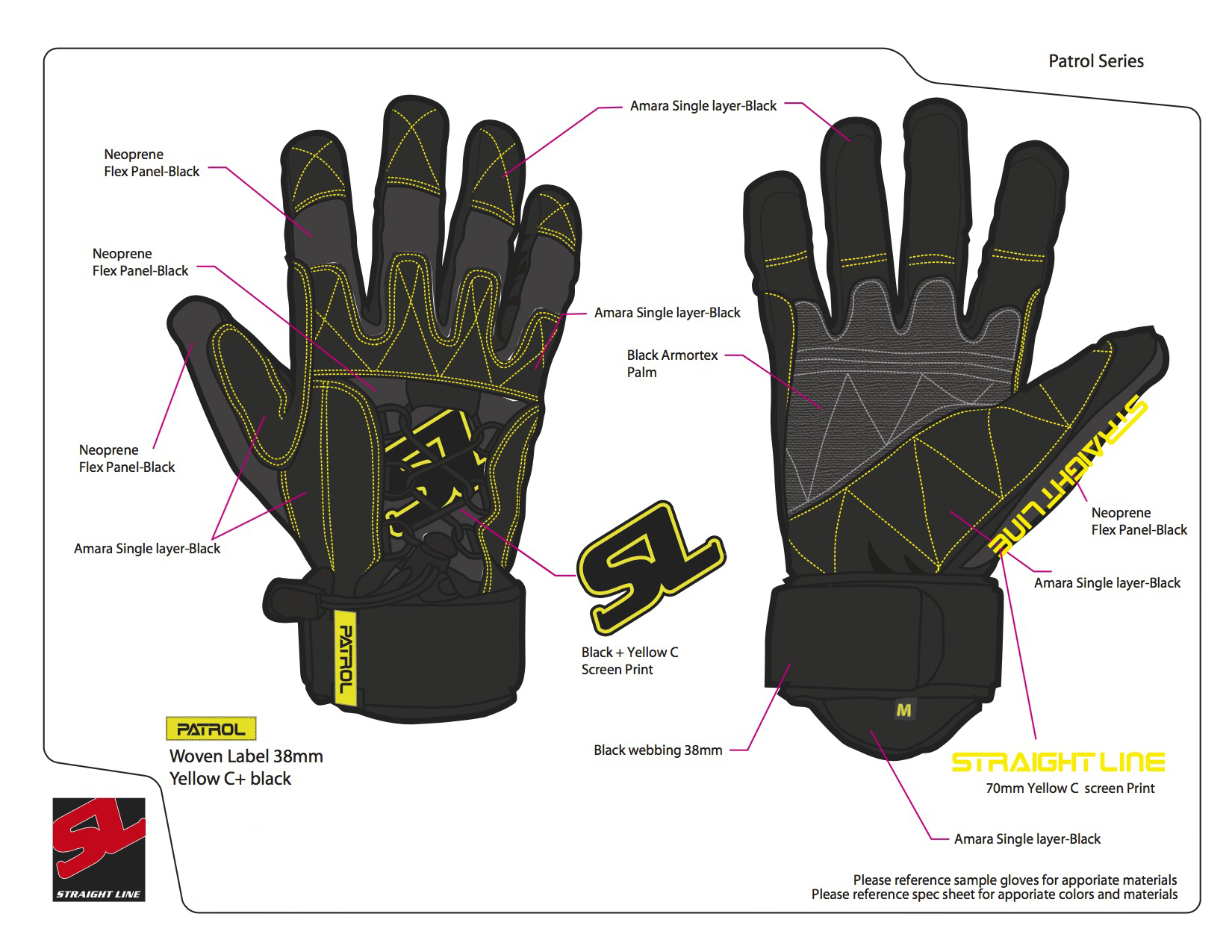 StraightLine Water Ski Gloves by Wade Motawi at