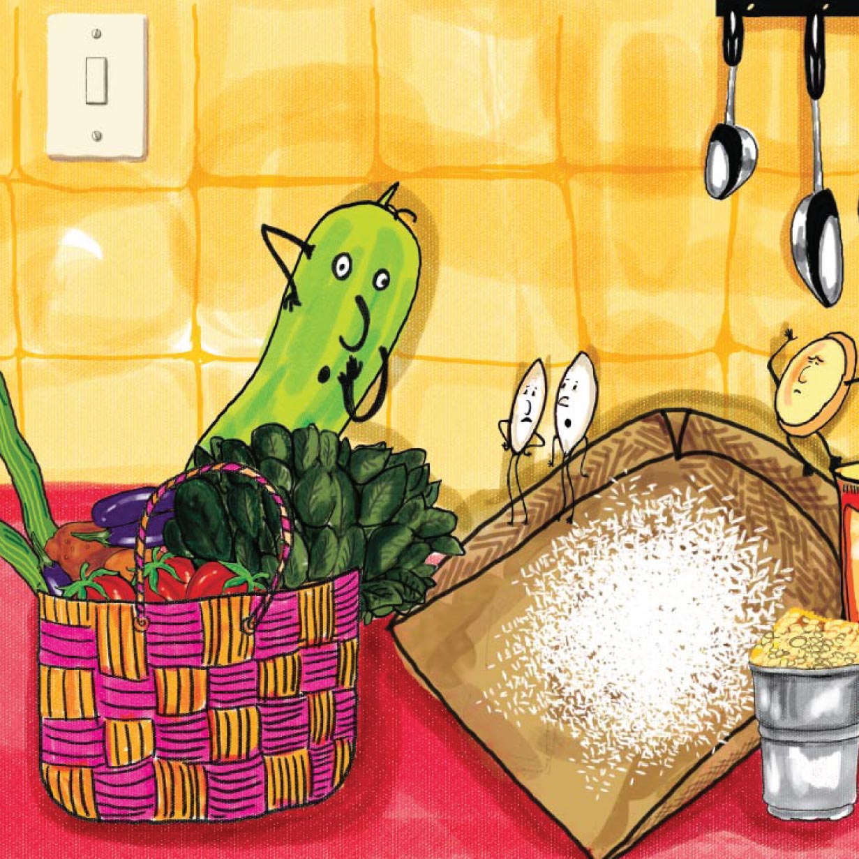 Kid's book illustrations by nancy raj at Coroflot.com