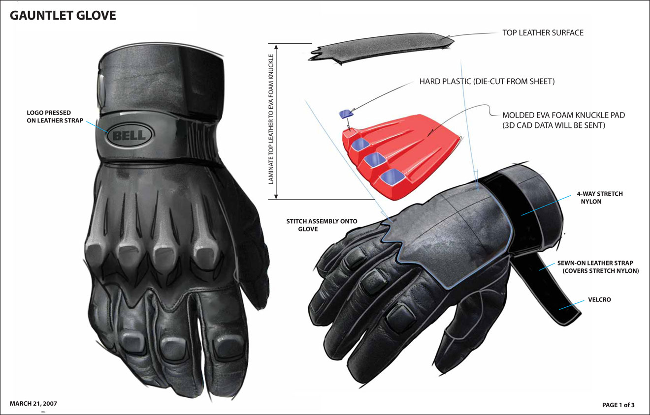 Body Armor & Gloves by Daniel Cram at