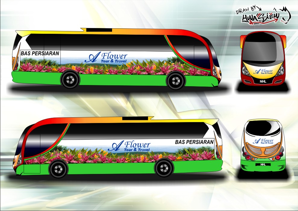 Bus Body Graphic by HWA _SIEW at Coroflot.com