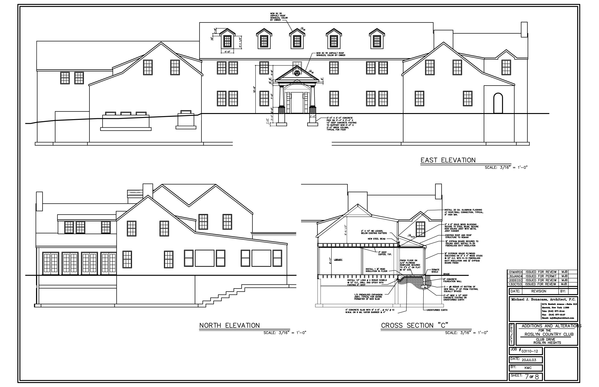 Roslyn Country Club Renovation by Cruz at