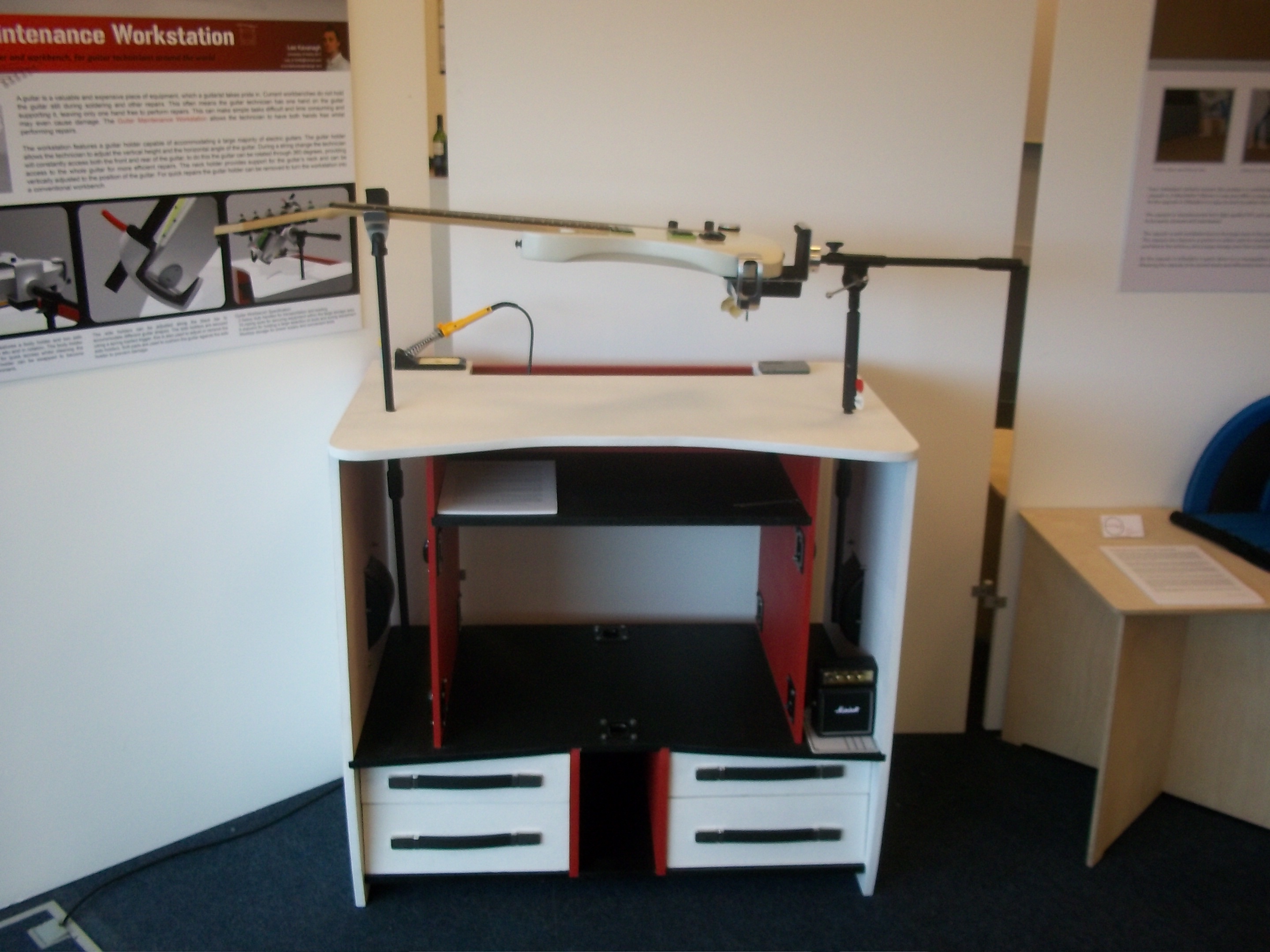 Guitar Maintenance Bench by Lee Kavanagh at