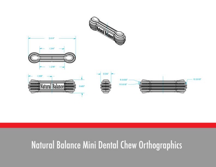 natural balance dental chews mini