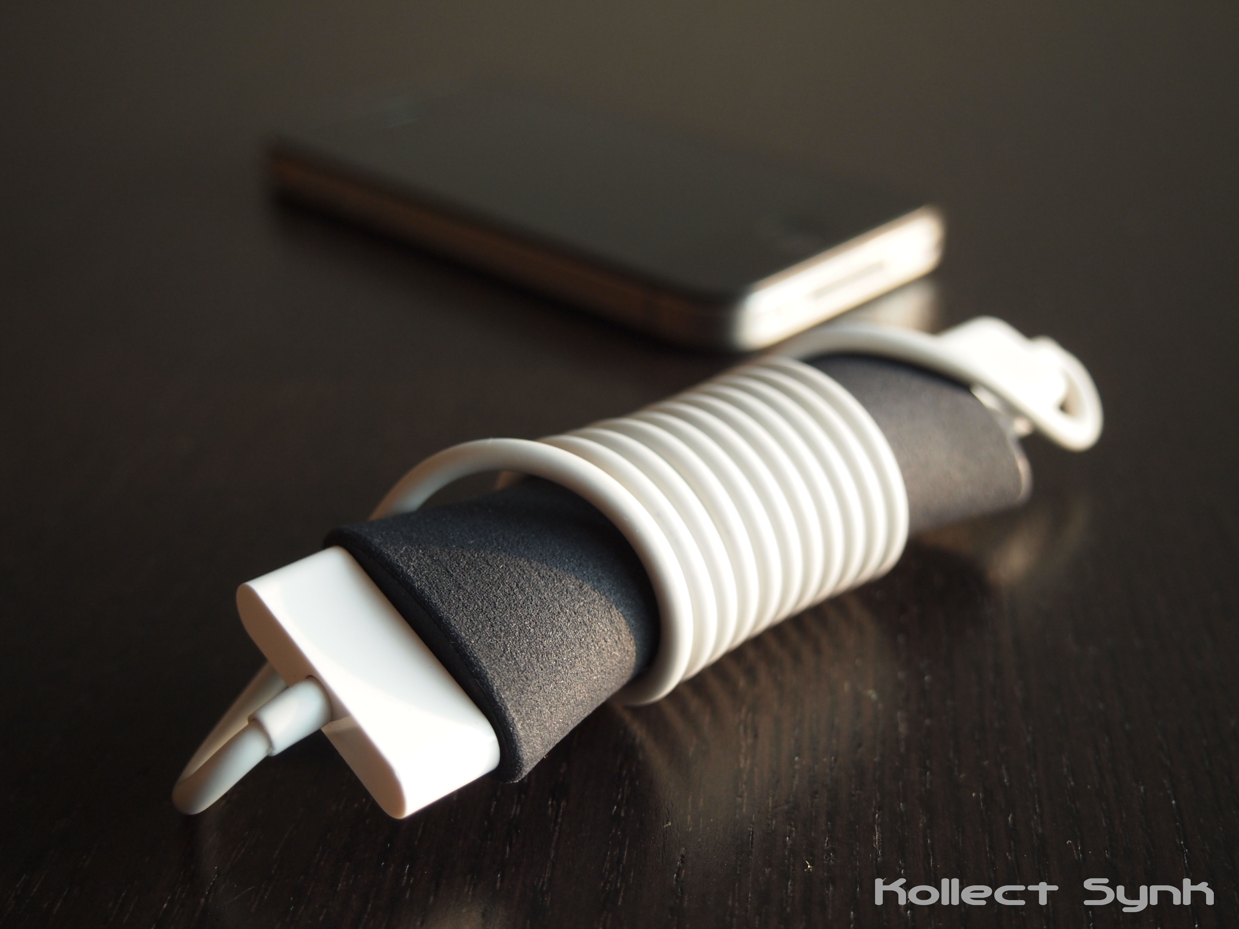 Kollect apple usb cable organizer by quan li at