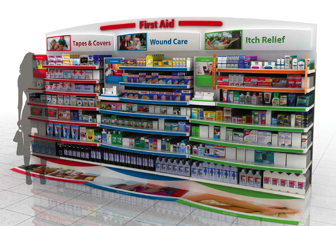 Walmart FirstAid Aisle Reinvention by Nickolas Madsen at