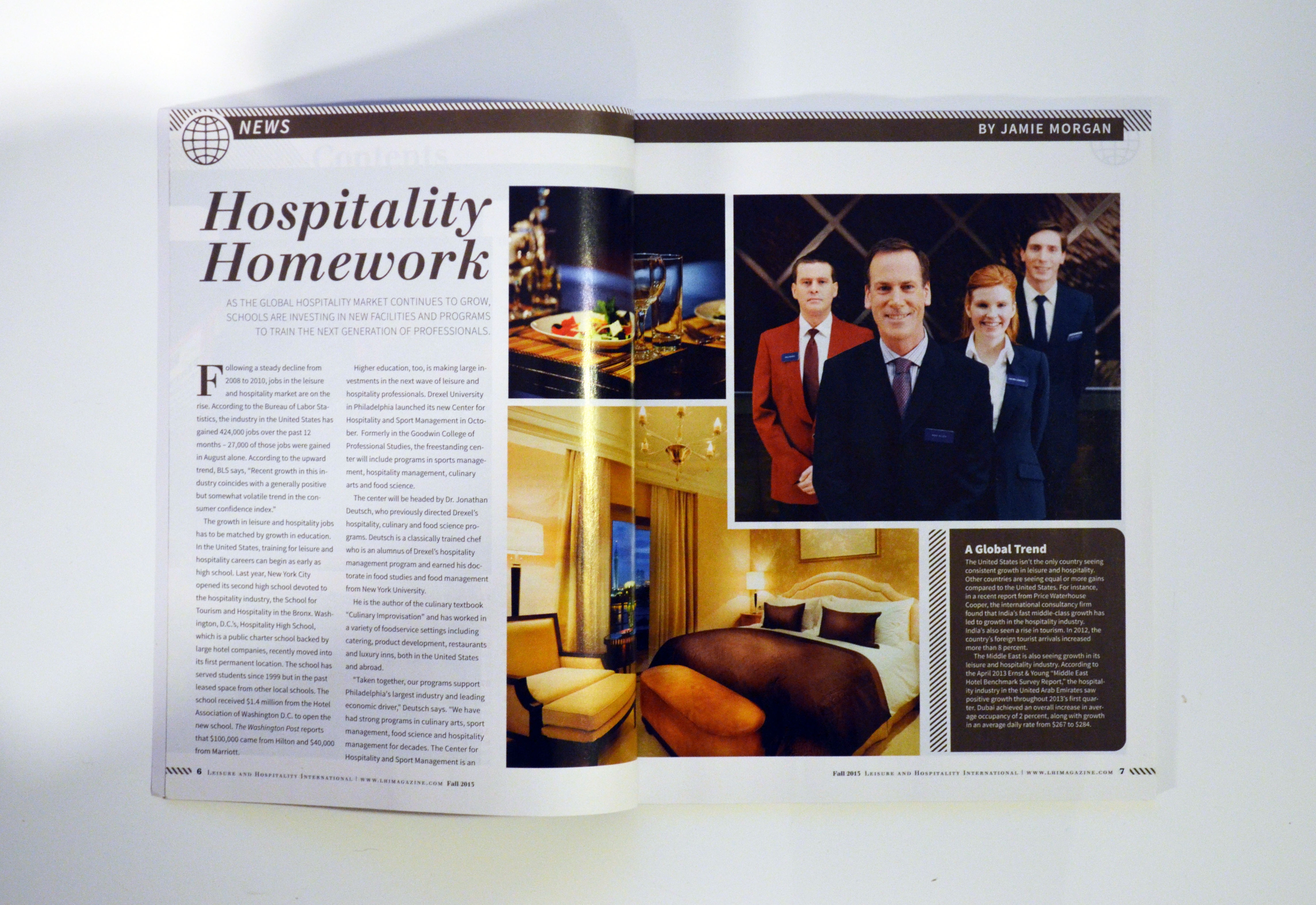 Leisure & Hospitality International by Megan Green at