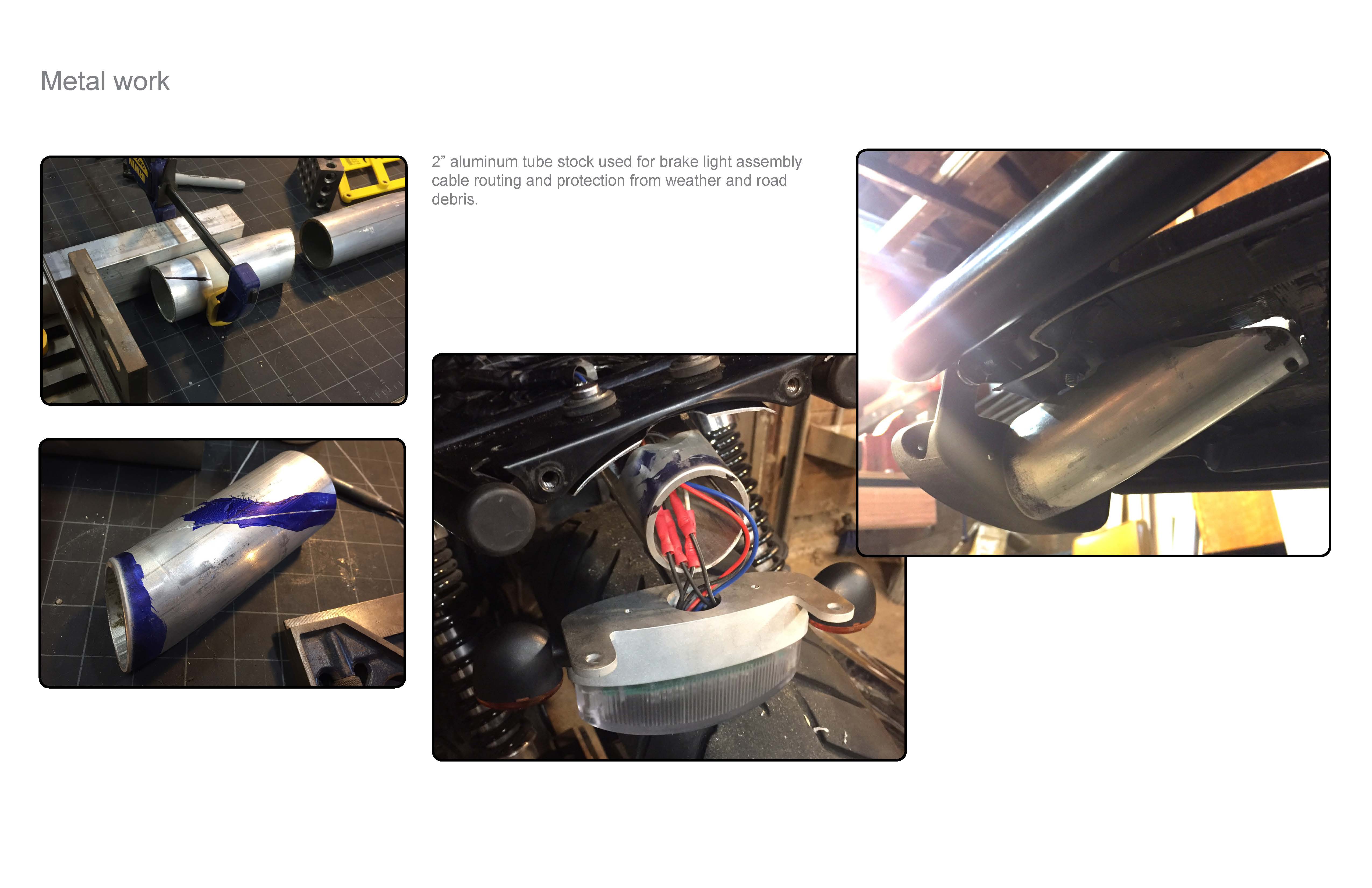 Motorcycle fender eliminator by Mitch Hose at