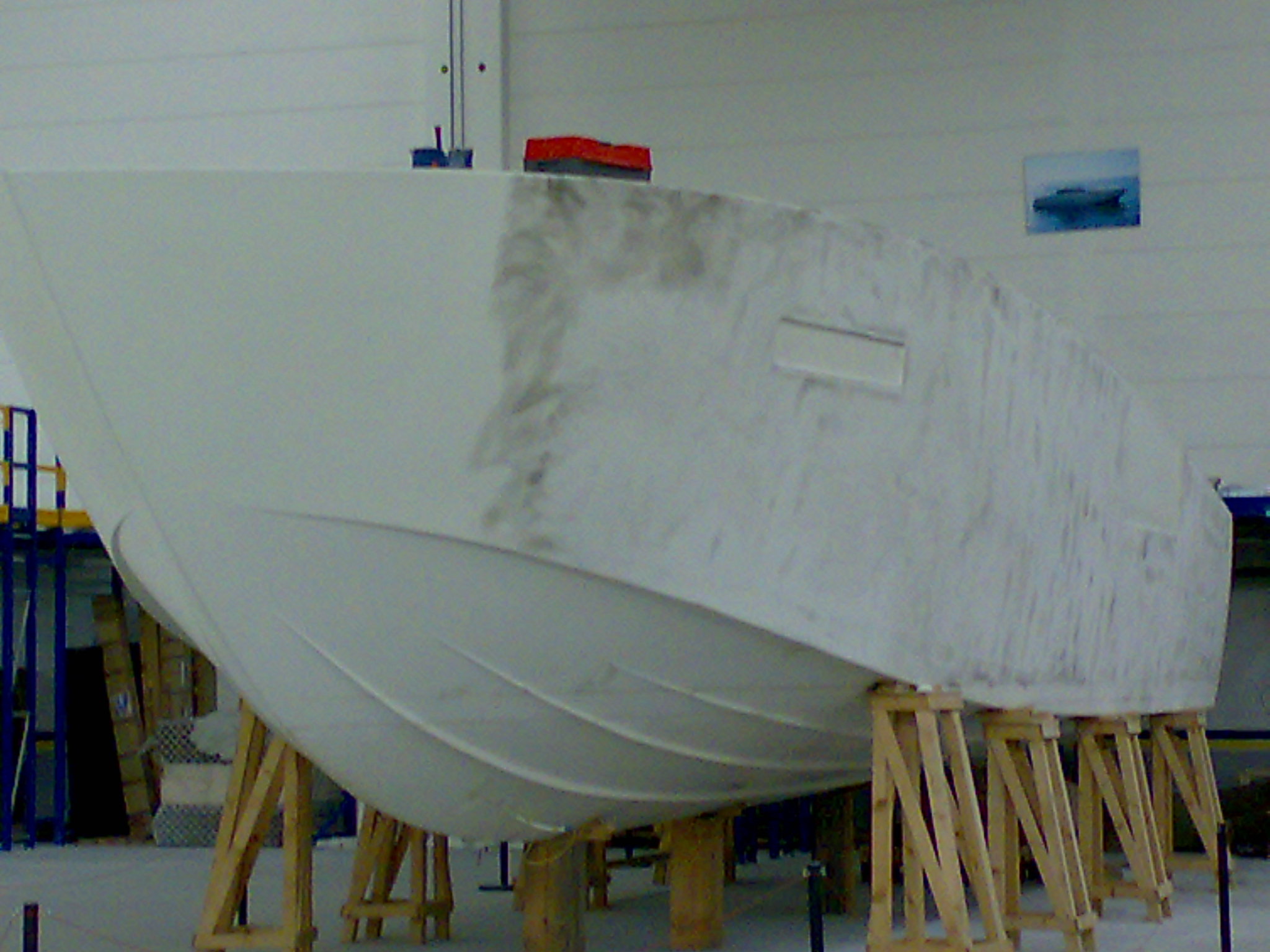 My intense activities for the construction of hulls in material