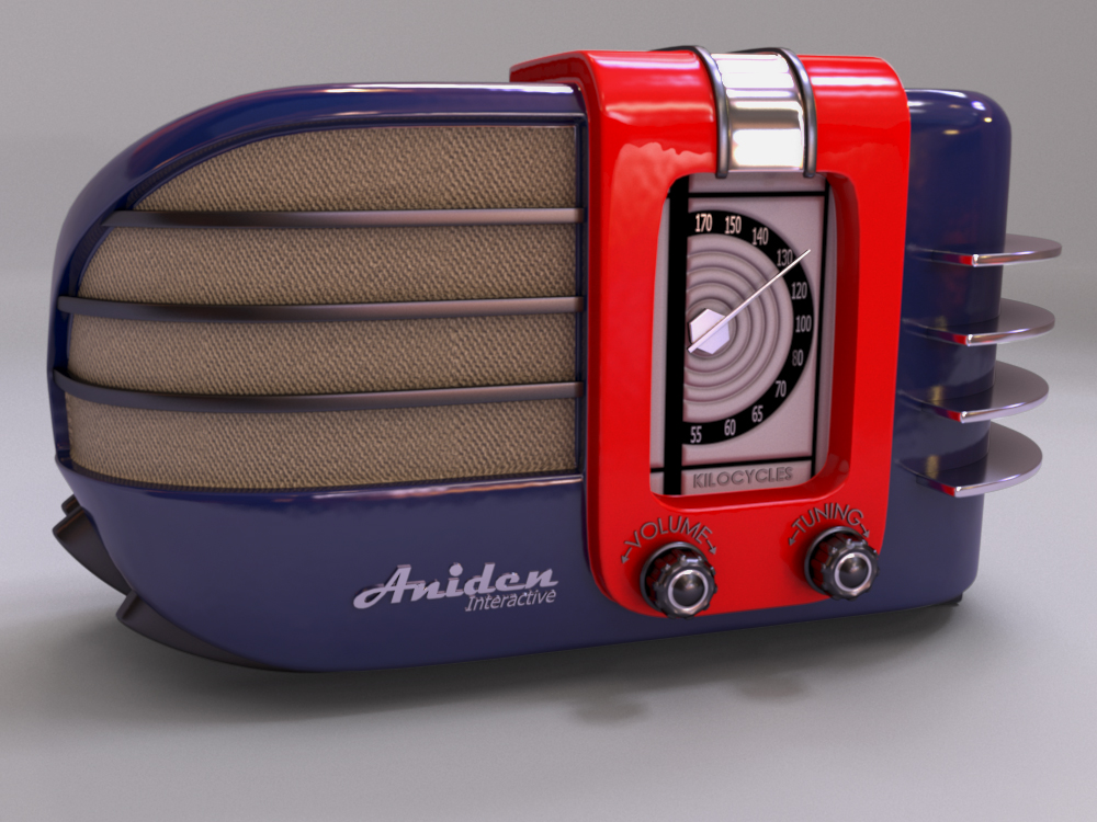 Art Deco Radio by C.J. Madsen at