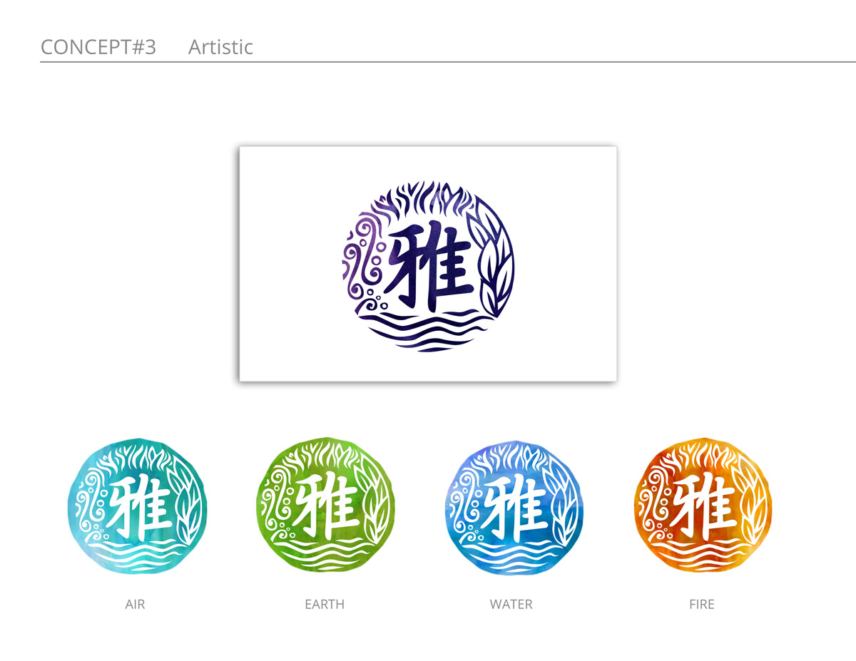 Miyabi Art Basel Miami Beach Project logo concept 3 by