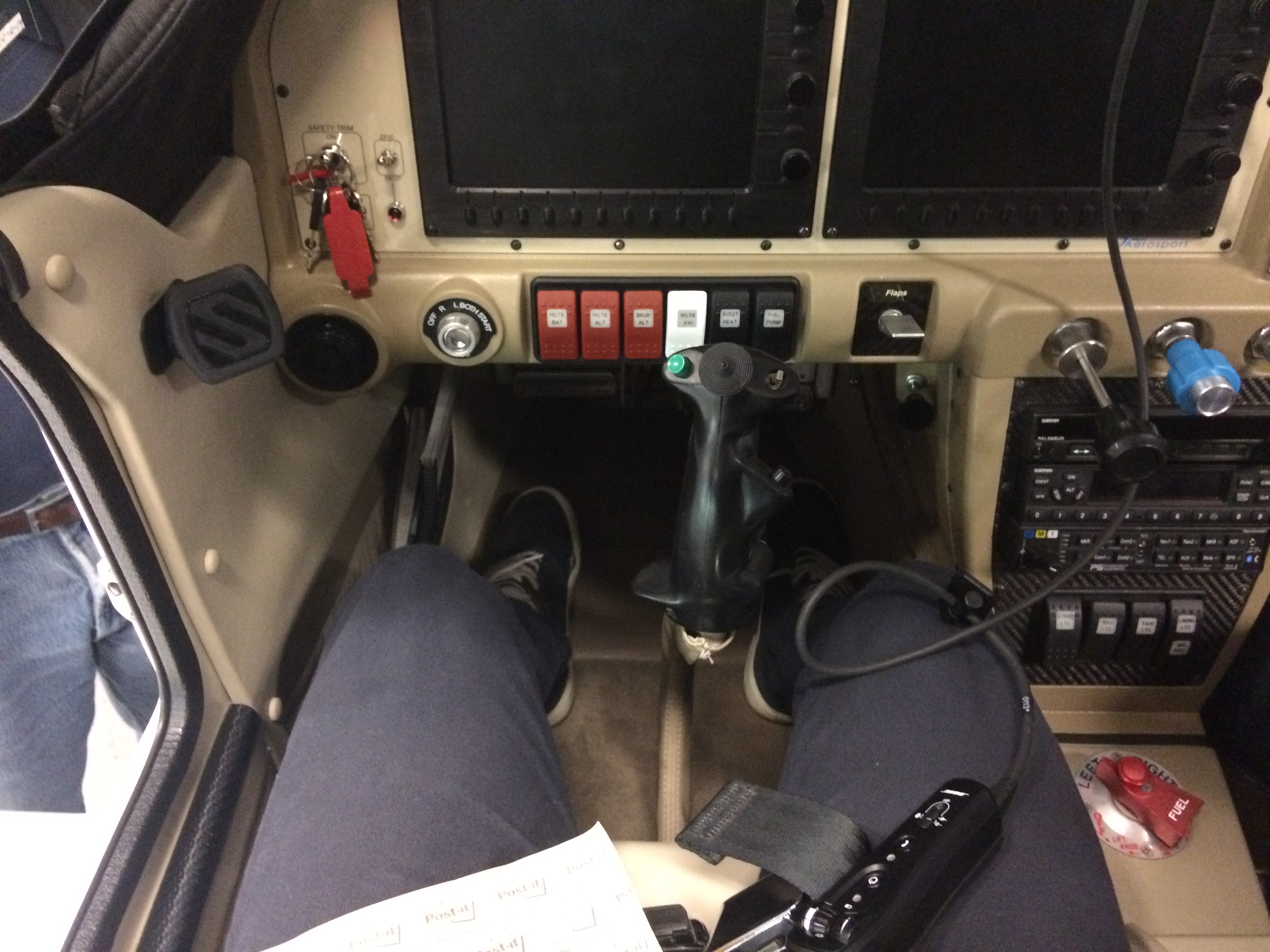 RV10 Airplane Interior by Michael David Young at