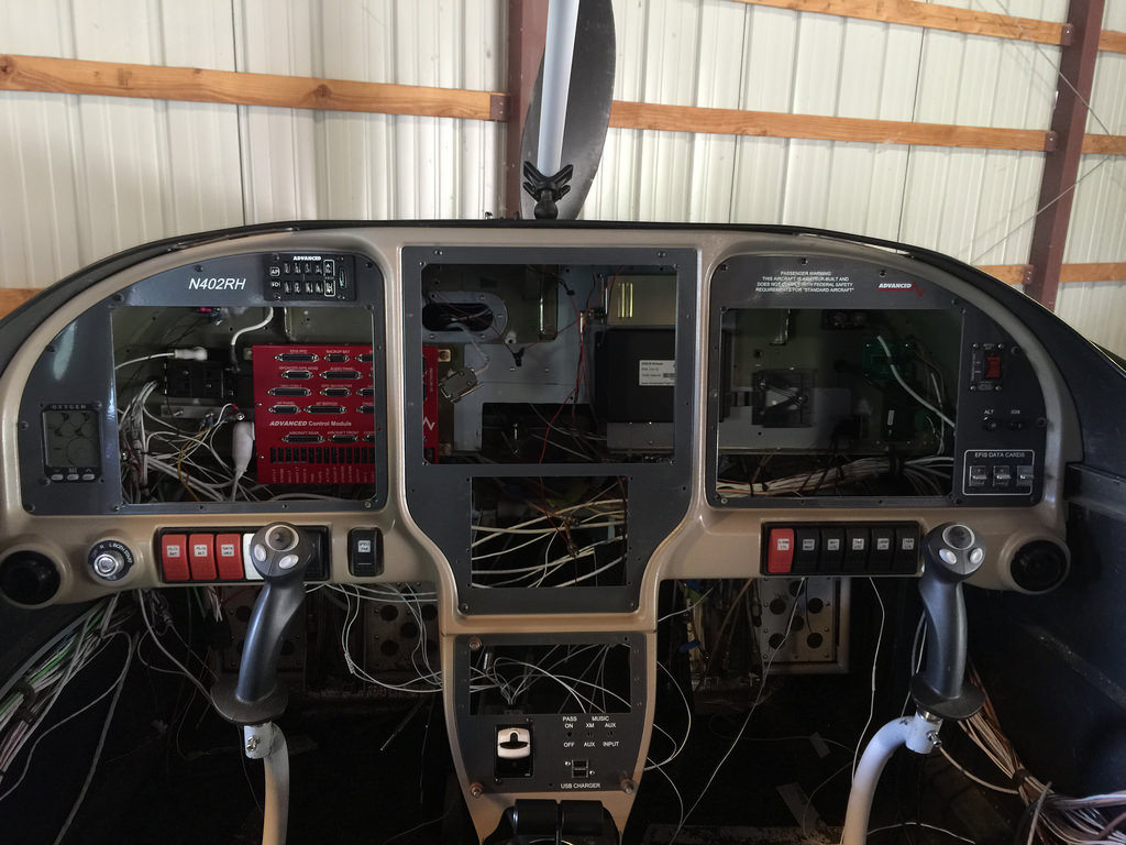 RV10 Airplane Interior by Michael David Young at