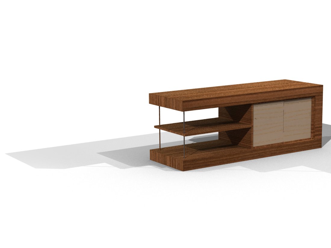 Custom TV Table by Martin Pes at