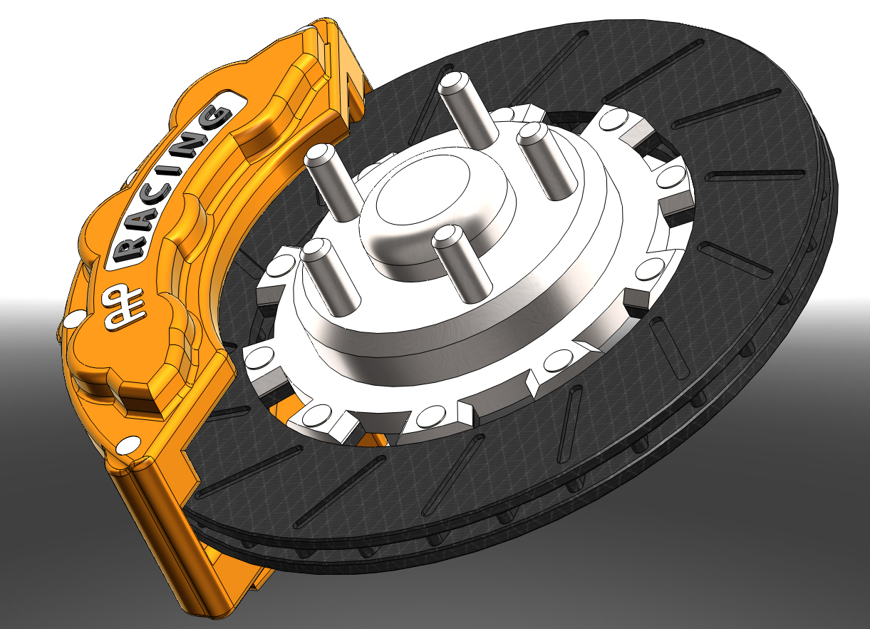 AP Racing Caliper and Rotor by Richard Soohoo at Coroflot.com