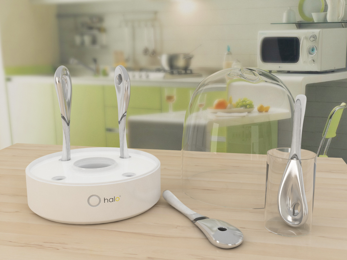 spoon heater by burcu bag at