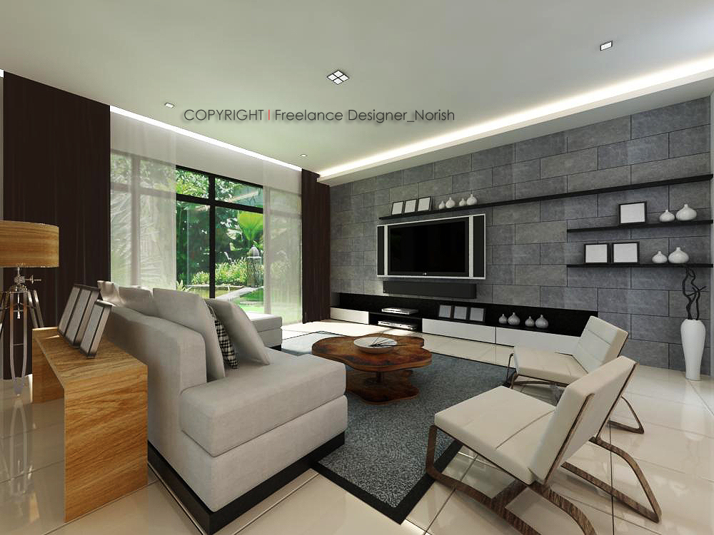 Interior Design Fitout for Residential at Permas Jaya, Johor Bahru. by
