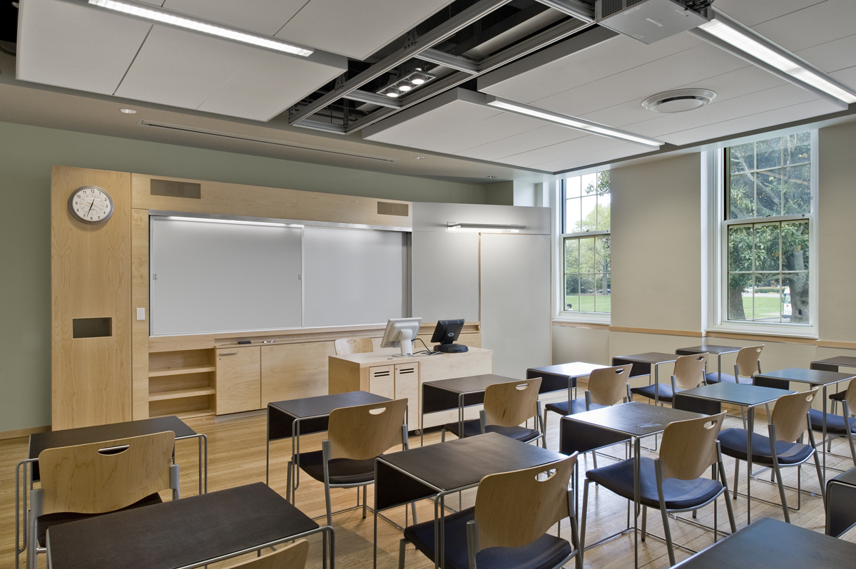 Duke University Prototype Classroom Renovations by Ariane L. Purdy, R.A