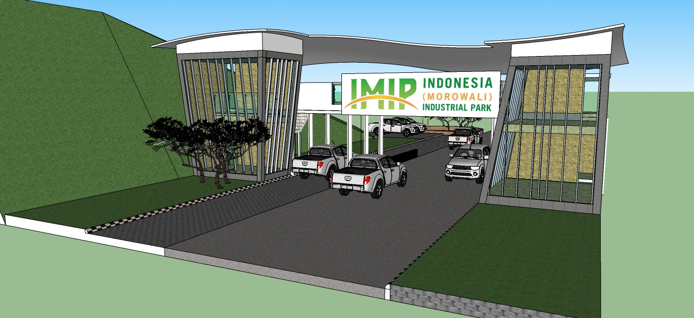Industrial Park Entrance by Anthony Ferry M. W. Tampubolon at