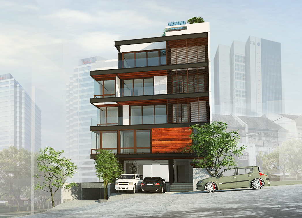FIVE STOREY MIXED USE BUILDING by Greg Ibarrientos at Coroflot.com