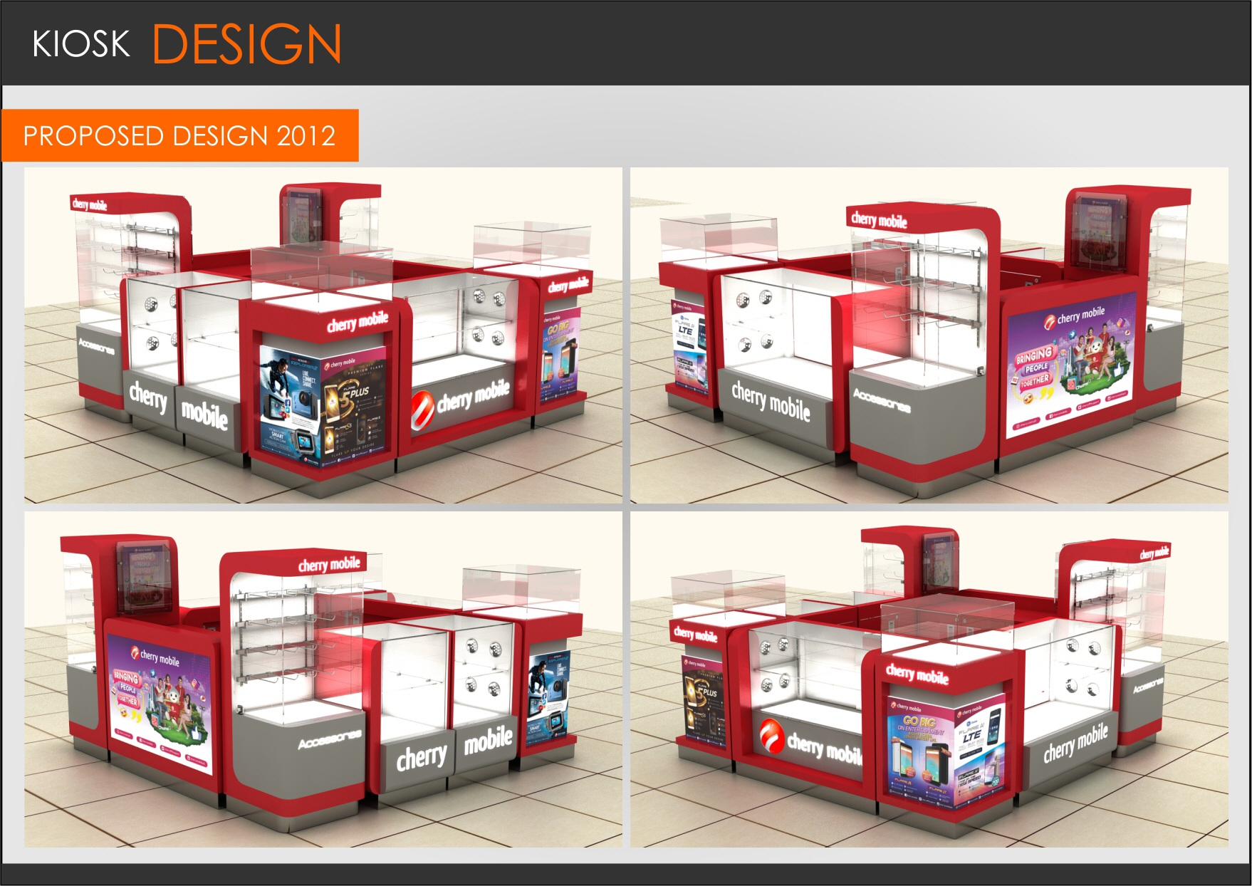 Kiosk Design Concept by Julius Sagun at