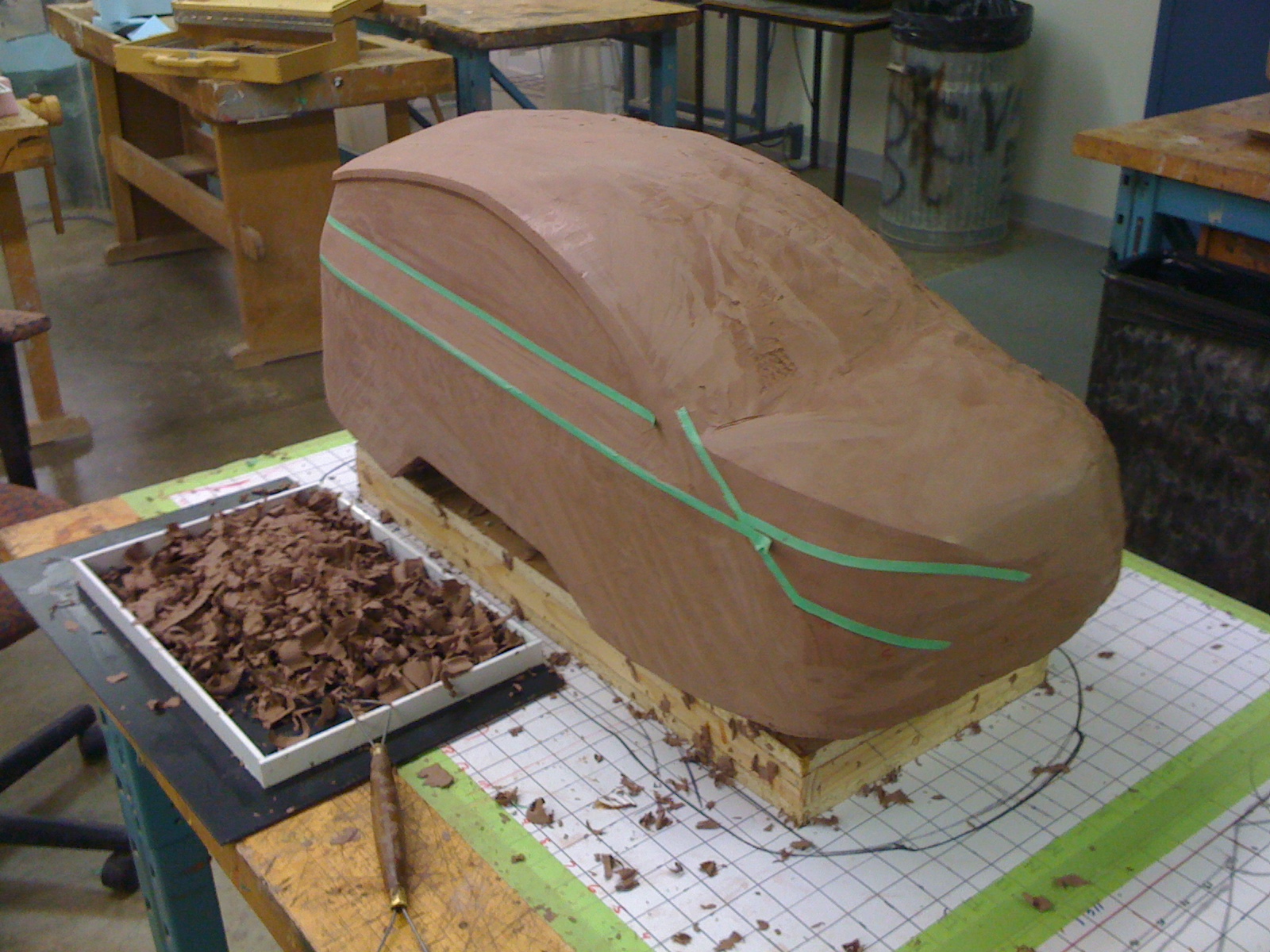 Automotive Clay Modelling by Sebastian Tymoczko at