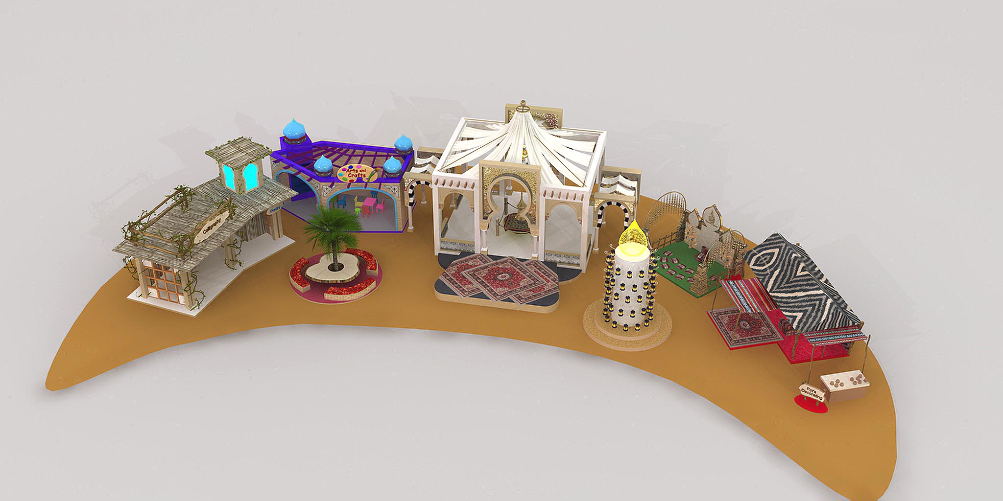 Abu Dhabi Ramadan Decor 2013 by jonas paz at