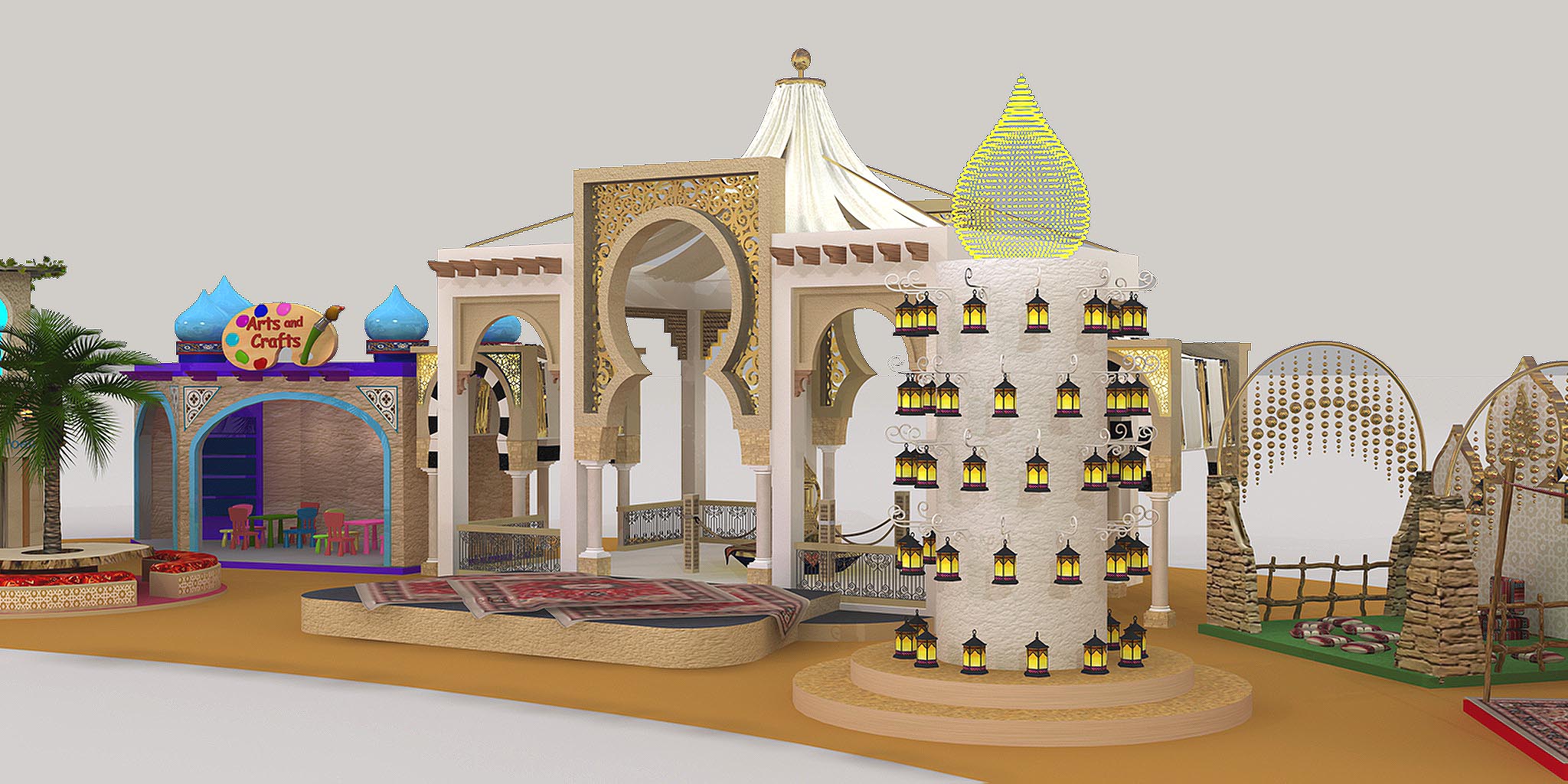 Abu Dhabi Ramadan Decor 2013 by jonas paz at