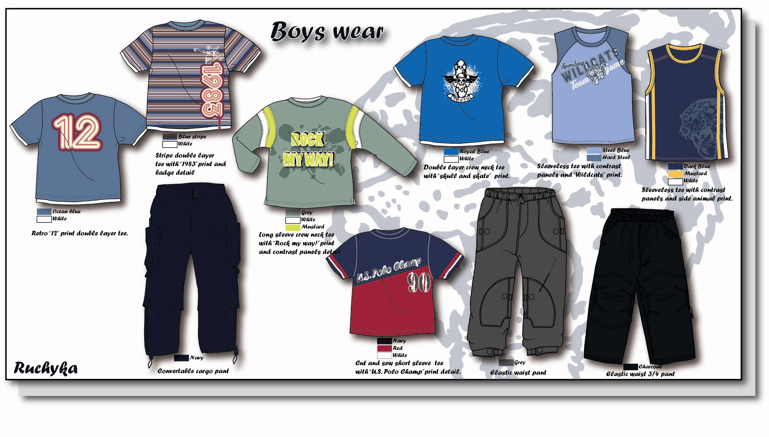 Fashion Design Storyboards by Ruchyka Grewal at